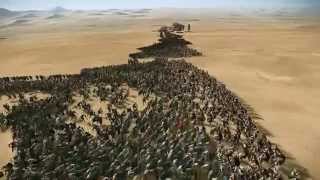10,000 Spartans vs 40,000 Persians Rome 2 Total War