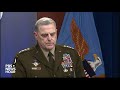 watch live defense secretary lloyd austin gen. mark milley hold news briefing