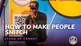 How To Make People Snitch - Comedian Kelly K Dubb - Chocolate Sundaes Standup Comedy
