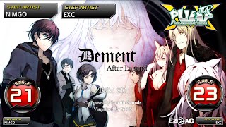 [PUMP IT UP XX] Dement ~After Legend~ S21 \u0026 S23(S21 Update for 2.04) | PIU XX 2.04 Update