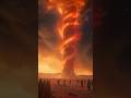 What people think the Pillar of Fire looked like VS Biblically Accurate Pillar of Fire #shorts￼