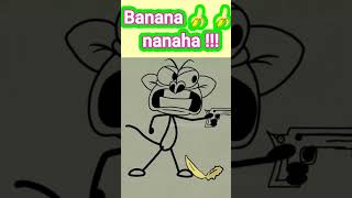 Banana 🍌 🍌 nanah !!!#animation #shortsfeed #viralshorts #cartoon #ytshorts #kids #kid #woodworking -