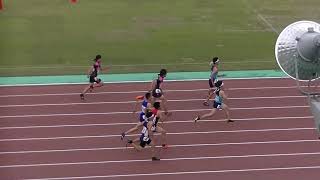 20190330鞘ヶ谷記録会 中学男子3年100m決勝