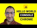 3- JavaScript Tutorial - How To Use The JavaScript Console in Google Chrome