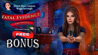 Fatal Evidence 2: The Missing FULL BONUS Walkthrough - ElenaBionGames