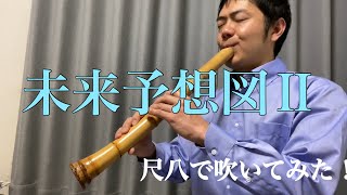 DREAMS COME TRUE 【未来予想図Ⅱ】尺八で演奏してみた　cover by SHAKUHACHI bamboo flute 川村葵山　kawamurakizan