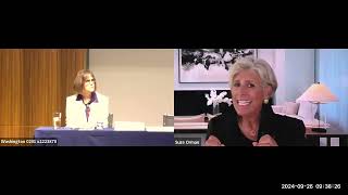 EBRI 2024 Financial Wellbeing Symposium — Welcome \u0026 Fireside Chat with Suze Orman