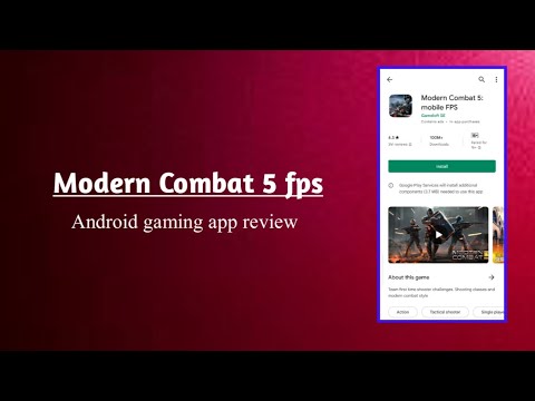 Modern Combat 5: revisión de la aplicación de juegos móviles para Android fps