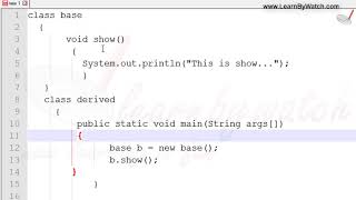 What is Inheritance in JAVA | Learn JAVA with Practical examples | Vineet Agarwal