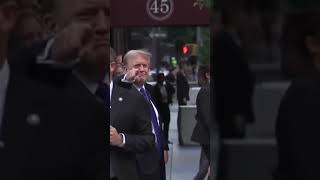 Trump outside courthouse after guilty verdict