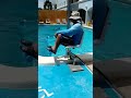 ada compliant swimming pool lift demonstration