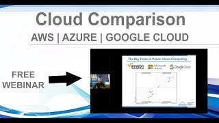 Cloud Comparison: AWS, Azure and Google Cloud