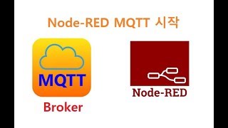 노드레드 mqtt 통신 시작, Node-red MQTT Initial  [김동일교수 두원공과대학교 AI융합과] 5-2-1