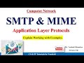 CN 31 : SMTP & MIME | Working with Examples | Application Layer Protocols