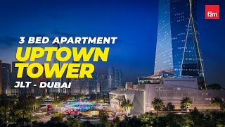 Amazing 3 Bed Apartment in UpTown Tower, JLT - Dubai