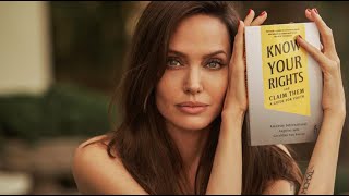 Muhammad Najem Talks to Angelina Jolie About the New Book, "Know Your Rights and Claim Them"