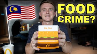 Trying McDonalds in MALAYSIA for the first time | KL Food Vlog | UK travel coupl