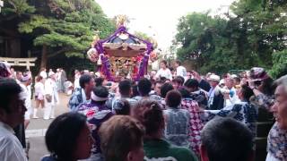 鎌倉腰越小動神社 天王祭宮入