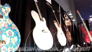 NAMM 2017 - JENS RITTER Instruments - Simply UNBelievable Museum Grade Custom Guitars