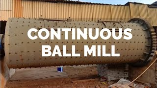 Continuous Ball Mill || Dhanvanti Engineering