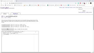 AP-1 (wordsWithoutList) Java Tutorial || Codingbat.com