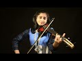 kannalanae i violin cover diya maruthanattu bombay a r rahman