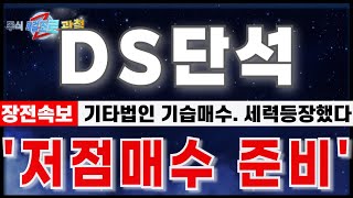 [DS단석 주가 전망] \