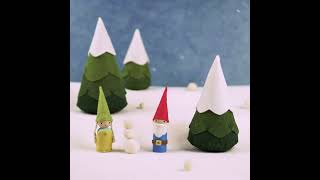 DIY peg doll gnomes ❄️