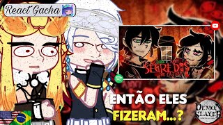 🇧🇷🇺🇸🪦💀Hashiras React Segredos no Caixão | Andrew & Ashley (The Coffin of Andy and Leyley) Ivou 💀🪦