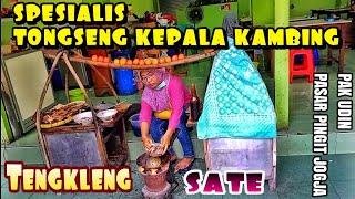 Spesialis Tongseng Kepala Kambing - Pak Udin Pasar Pingit Jogja