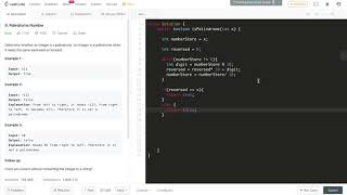 Leetcode (9) Palindrome Number Java Solution (EASY)