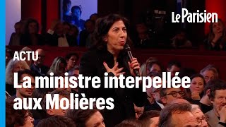 « Là, ce n’est pas possible » : quand la ministre Rima Abdul Malak se lève et répond aux Molières