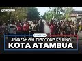 Jenazah Korban Penembakan Oknum Polisi Polres Belu Digotong Keliling Kota Atambua, Belu