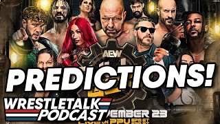 AEW Full Gear 2024 Predictions! | WrestleTalk Podcast