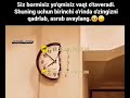 🥺SIZ XAYOTA BULMASAIZXAM SHU SOAT AYLANAVERADI JUDA TASIRLI VIDEO⌛CHUQURO UYLAB KURING