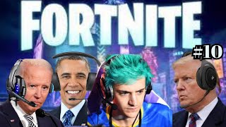 U.S Presidents (Biden, Obama & Trump) play Fortnite ft. Ninja @Ninja