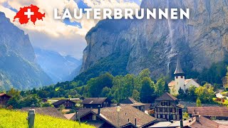 Lauterbrunnen, Switzerland 🇨🇭 A paradise on Earth ☀️ Most Beautiful Villages in Switzerland 4K 🚠