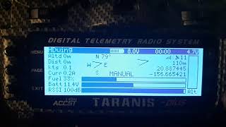 Taranis plus with Telemetry Lua Scripts