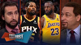 Rich Paul: 'LeBron's a free agent,' will the King leave L.A., Suns a good fit? | FIRST THINGS FIRST
