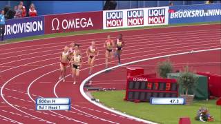 Heptathlon Women's 800m Heat 1 - European Athletics Championships 2016