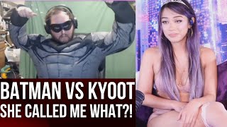 Kyootbot Dates Batman! KyootBot Called Me WHAT!?!?