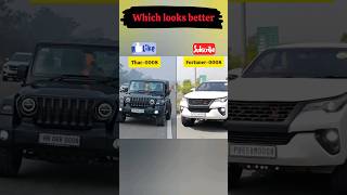 PB 65 Mohali da (Thar vs Fortuner) #justiceforsidhumoosawala #sidhumoosewala