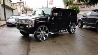 Hummer h2 on 30s ballin