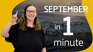 Ferrovial in 1 Minute: September | Ferrovial