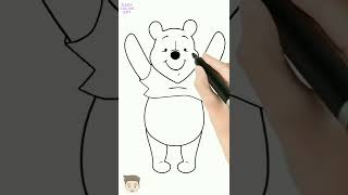 Easy Winnie the pooh drawing