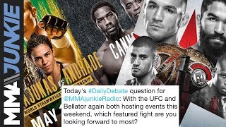 Daily Debate: Which featured fight are you looking forward to most this weekend?