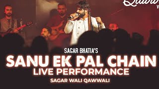 SANU EK PAL NA AAVE | Studio  Performance  | Nusrat Fateh Ali Khan | Mannu Edits