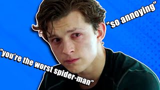 tom holland being bullied by everyone in the marvel cast for 15 minutes straight