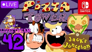 Pizza Tower On The Switch Let's Play! #42 - Jack's Junction (SLOW DOWN NERD!!!)