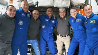 SpaceX Crew-3 hatch opening